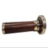 Vintage Wooden Kaleidoscope with Brass Wheel  8" Working Handheld Optical, Antique Maritime Decor, Educational Gift for Collectible view 3