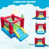 BOUNTECH Inflatable Bounce House, Bouncy House for Kids 3-10 Indoor Outdoor Family with Large Jumping Area, Slide, 480w Blower, Mini Bounce House for Toddler Boys Girls Birthday Backyard Party Gifts view 3