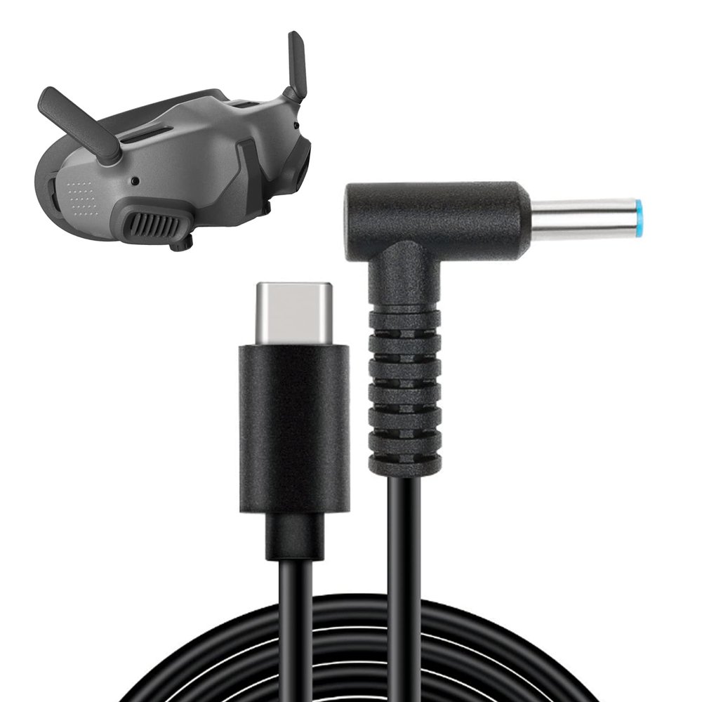 Goggles 2 Power Cable for DJI Avata Pro-View Combo FPV Drone Goggles 2 Accessories USB-C Power Bank Battery Charging Cord 152cm/59.8inch