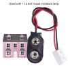 112 Dollhouse Miniature 12V Lamp Light Power Supply Connection Line Wire Accessory view 2