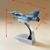Gazechimp 1:100 Scale Aircraft Display Model Airplane with Stand Kids Toy Diecast Fighter Alloy Model Toy Souvenirs Home Decors view 2