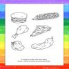 ZOCO  Let's Go Eat Out  Coloring Books (50 Bulk Pack, with Crayons)  Restaurant Supplies  Games, Puzzle, Fun Activities  Gifts for Kids view 4