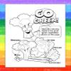 ZOCO  Vegetables Taste Great! Coloring Books (50 Bulk Pack, With Crayons)  Healthy Eating for Kids, Nutrition Activities, Puzzles, Games, Preschool, School, Health Programs view 3