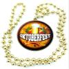 OCTOBERFEST MEDALLION New Orleans Mardi Gras Bead Necklace Germans Germany view 1