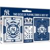 MasterPieces Officially Licensed MLB New York Yankees 2-Pack Playing cards & Dice set for Adults view 1