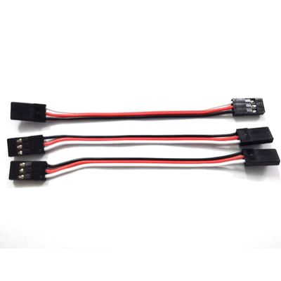 RC Helicopter Accessories For JR Plug Servo Extension Lead Wire Cable 10pcs 100mm 150MM 200MM 300MM 500MM Servo extension cord Male to Male for JR Plug Servo Extension Lead Wire Cable 10cm Replacement