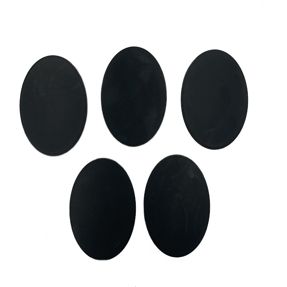 2 Inch Circular Magnetic RPG Bases | Large Figure Size | 5 Pack | Magnets Included | Terrain Genesis