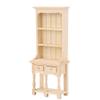 Tnfeeon Dollhouse Furniture, Dollhouse Bookcase, 3Layer Bookcase with Drawers for Home view 4