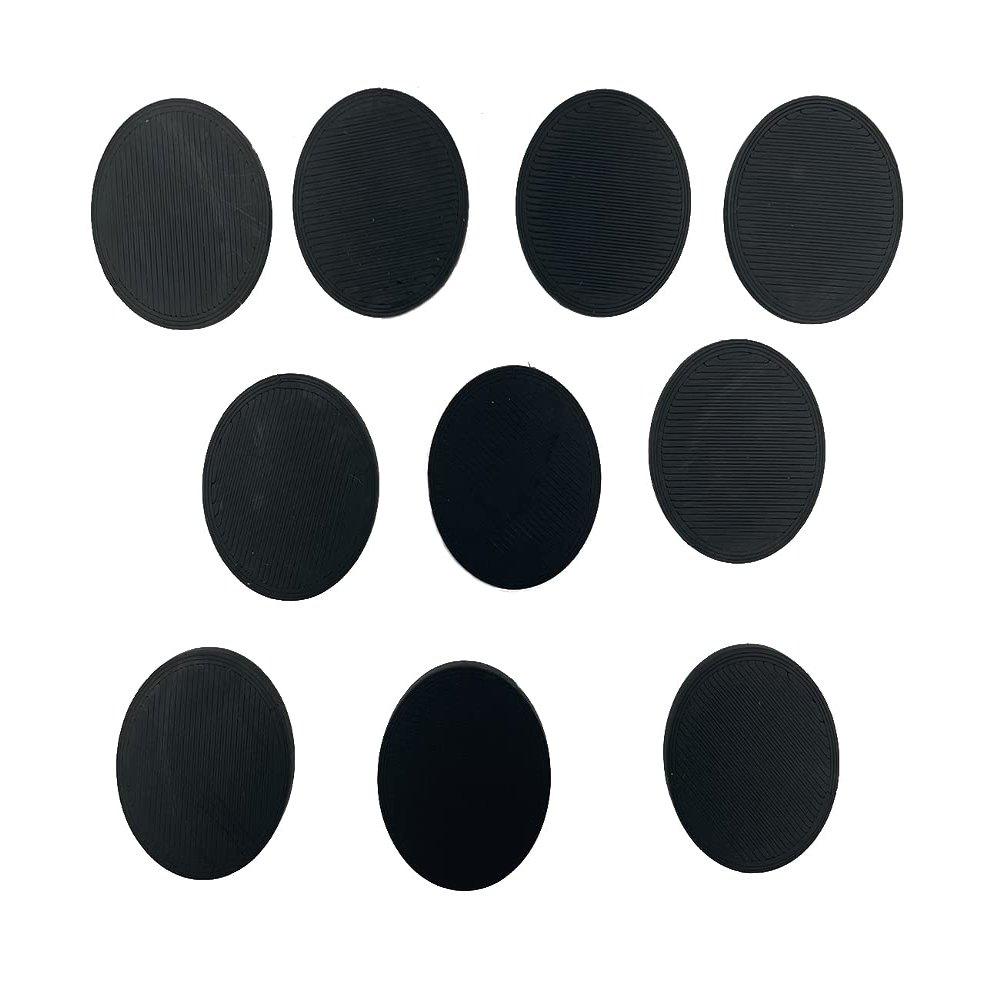1 Inch Circular Magnetic RPG Bases | Medium Figure Size | 10 Pack | Magnets Included | Terrain Genesis