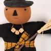 Primitives by Kathy Eek Pumpkin Witch Collectible Doll Black 5.50" x 17" x 3.25" view 4