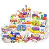 Stages Learning Materials Language Builder 12 Box Set of Noun Flash Cards Photo Vocabulary Autism Learning Products 12 Boxes, 1650 Cards, Blocks, Beads, 64 Realistic 3D Items, Medium (SLM988) view 1
