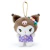 Sanrio 489913 Kuromi Mascot Holder, Kuromi, Sanrio Retro Room Design Series, Character, 4.1 x 2.2 x 4.3 inches (10.5 x 5.5 x 11 cm) view 1