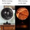 World Globe 32cm Large Transparent Celestial Black With Lighting Earth Lamp Constellation World Globe view 4