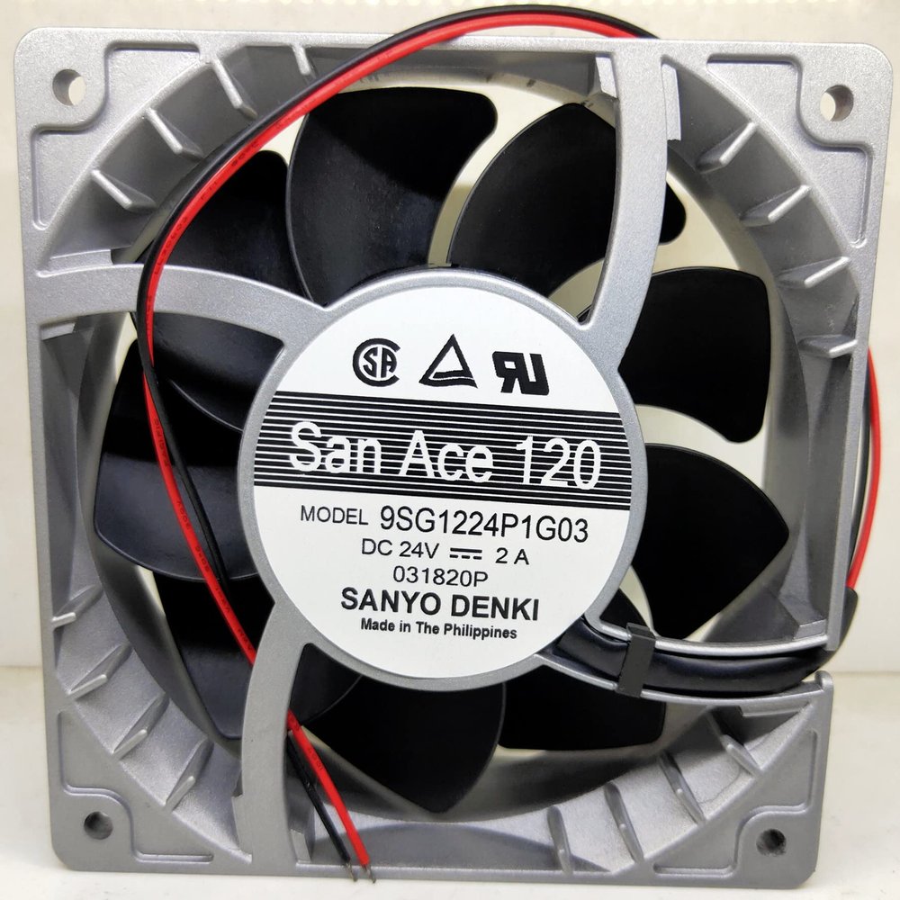 9SG1224P1G03 Fan for 24V 2A 12012038mm Cooling Fan