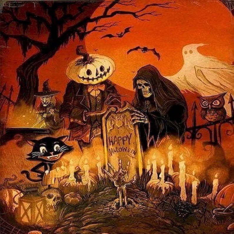1000 Puzzles for Adults, Puzzles for Halloween, Scary Scenes, challenging Collections, Fun Family Games Toys, Educational Gifts for Teenagers and Children
