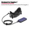 Avata FPV Goggles 2 Power Supply Charging Cable for DJI Avata FPV RC Drone USB-C Power Bank Battery Charge Cord Accessories view 2