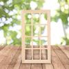 112 Dollhouse Mini Furniture Miniature Model Wooden 12 Pane Window DIY Accessories view 4