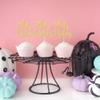 24 PCS Pumpkin Oh Baby Cupcake Toppers Glitter Gender Reveal Pumpkin Cupcake Picks for Fall Theme Baby Shower Kids Birthday Party Cake Decorations Supplies Gold view 3