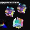 Prisms & Kaleidoscopes 12.7x12.7mm Optical Dichroic Mirror Combiner Splitter Decor Transparent Cube Prism Toy Science Classroom Optics Kits view 4
