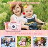 CIMELR Kids Camera Toys for 3 4 5 6 7 8 9 10 11 12 Years Old Boys/Girls, Kids Digital Camera for Toddler with Video, Birthday Festival for Kids, Selfie Camera for Child, 32GB TF Card view 4