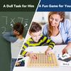 BAKAM Wooden Multiplication Board Math Game for Kids 8-12, Math Manipulatives Set with 100PCS Flash Cards for Kids 6-8 Years Old, Montessori Counting Toy Preschool Learning view 3