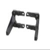 DKNTZO RC Engine Mount Seat, 20-180 Class Adjustable Motor Engine Mount Bracket Movable Holder Black for Airplane Plane Accessories (Color : Giant 65x130mm) view 2