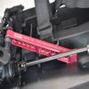 GPM for Arrma 1/7 Limitless V2 Speed Bash Roller-ARA7116V2 Upgrade Parts Aluminum 7075-T6 Rear Chassis Brace - 1Pc Set Red view 2