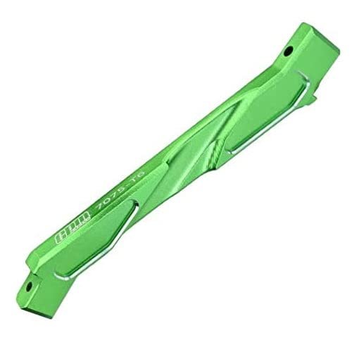 GPM for Arrma 1/7 Limitless V2 Speed Bash Roller-ARA7116V2 Upgrade Parts Aluminum 7075-T6 Front Chassis Brace - 1Pc Set Green