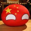 18pcs Countryballs Polish Ball Plush Toy Usa France Canada England Germany Japan China Short Plush Country Ball Plush Toy Mini Pillow Country Ball 4in view 3