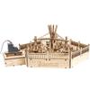 CoasterDynamix 3-D Scrambler Carnival Ride Wooden Model Kit - Electric Motorized Building Puzzle Kit for Adults and Kids, Toy Puzzles and Mini Craft Decor Models for Jigsaw Assembly Projects view 2