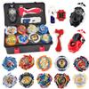 MUSTYBELT Bey Battling Top Burst Gyros Toy Set Toy Gift for Children Boys Ages 6 8 10 12+ Combat Battling Game 10 Burst Spinning Tops 3 Two Way Launchers Grip Starter view 1