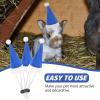 6pcs Christmas Pet Hat Scarf Festive Holiday Costumes Cats Dogs Santa Hats Scarves Xmas Pet Decor Party Supplies view 4