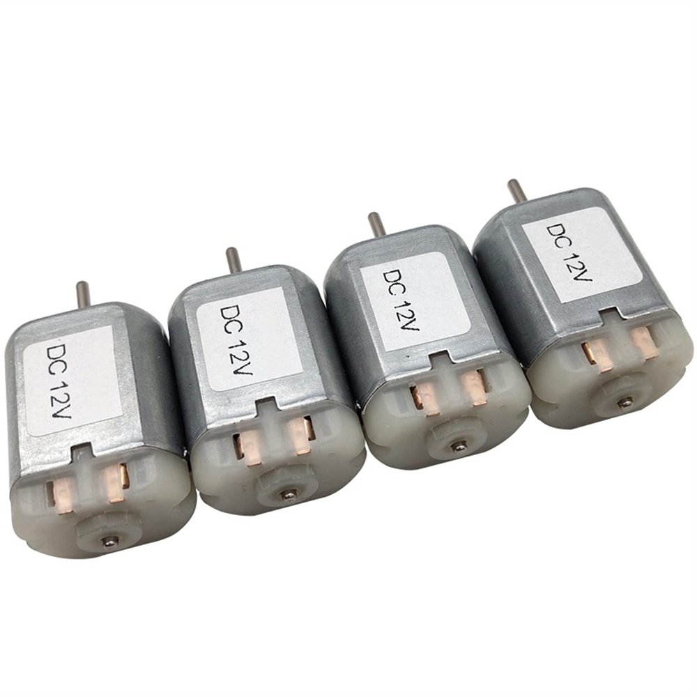 Pangyoo PYouo-DC Motor Micro High Speed Motor, 12V 12500RPM, FC-280PC Mini DC Motors for Car Central Door Lock/Vehicle Rearview Mirror/Toys or Smart Device (Speed(RPM) : 4 PCS)