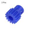 HARFINGTON 2pcs Spur Gear 5mm Bore Pinion Gear 15T Mod 1 Plastic Motor Gear for RC Car Replacement Parts Accessories Electric Grinder Gearbox Reduction Gear Gear Reducer view 4