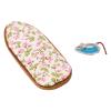 Dolls House Miniature Ironing Board, Dollhouse Miniature Iron with Ironing Board Set for 1:12 Dollhouse view 1
