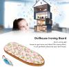 Dolls House Miniature Ironing Board, Dollhouse Miniature Iron with Ironing Board Set for 1:12 Dollhouse view 3