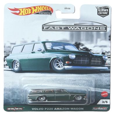 Hot Wheels Volvo P220 Amazon Wagon, Fast Wagons