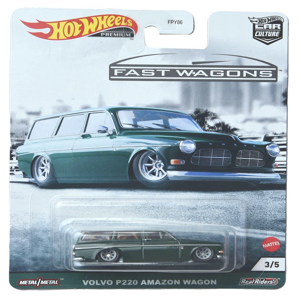 Hot Wheels Volvo P220 Amazon Wagon, Fast Wagons