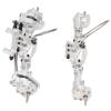 Front Rear Portal Axle, High Performance Metal Rear Portal Axles with Pedal Servo for Axial SCX10 I II III AXI03007 YK4082 view 1