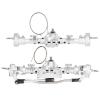 Front Rear Portal Axle, High Performance Metal Rear Portal Axles with Pedal Servo for Axial SCX10 I II III AXI03007 YK4082 view 4