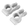 BAIJAC Metal Rear Hub Carrier Rear Cup for Arrma 1/8 KRATON 6S Notorious Outcast RC Car Upgrade Parts Accessories ( Color : Silver ) view 3