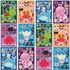 24 Sheets 8.27''5.9'' Make Your Own Sea Animals Stickers for Kids Toddlers, Make a Face Stickers for Kids Party Favors Activities view 1