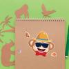 24 Sheets 8.27''5.9'' Make Your Own Animals Stickers for Kids Toddlers, Make a Face Stickers for Kids Party Favors Activities view 4