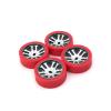 BAIJAC 284131 K989 Iw04m Mosquito Car 1/28 RC Car, Metal Upgraded Racing Wheels & Pattern Soft Tire Skin, Candy Color Tire Skin ( Color : Gold ) view 2