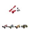 BAIJAC Metal Servo Arm and Servo Link Rod for Wltoys 144001 144010 124016 124017 124019 RC Car Upgrade Parts Accessories ( Color : Red ) view 2