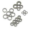 21Pcs Ball Bearing Kit for Traxxas Slash 4X4 VXL LCG Stampede RC Car Upgrade Parts Accessories (Color : Fluorescent Green) view 1