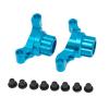 BAIJAC Metal Front and Rear Upright Knuckle Arms Steering Knuckle Set for Tamiya TT-02 TT02 1/10 RC Car Upgrade Parts ( Color : Red ) view 2