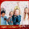 Yilloog 48 Pcs 2026 Happy New Year Headband Tiara Glitter Party Supplies for New Years Eve Party Decorations(Gold, Silver and Black) view 2