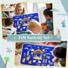 Yilloog Nativity Bible Felt Board Jesus Birth Felt Story Board Set Stories for Preschool, 32 Pcs Birth of Jesus Figures Nativity Stories Kit for Toddler Classroom Storytelling Activity(Classic Style) view 4
