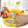 Musical Educational Piano Toy, Baby Animal Farm Piano for Kids Over 3 Years Old - Interactive Sound Keys & 4 Modes Conversion - Environmentally Friend view 3